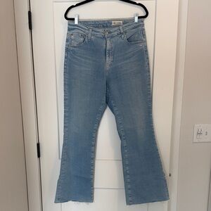 AG Light Blue Flare Jeans
